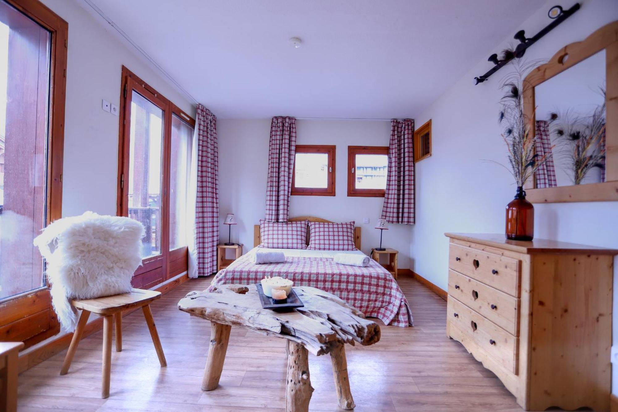 Aparthotel Touristignes Chalet Alpina Chambre photo